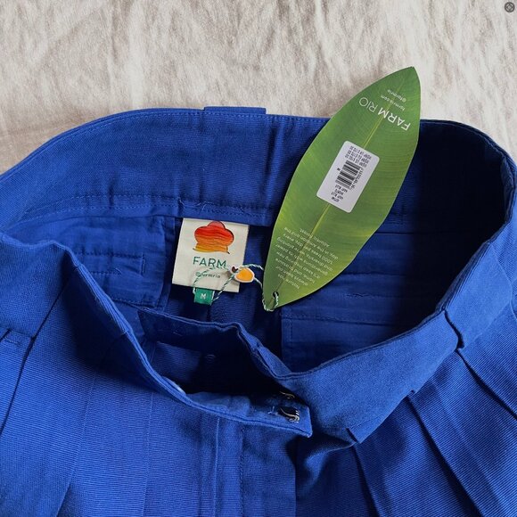 NWT Farm Rio Navy Blue Shorts - Picture 7 of 7